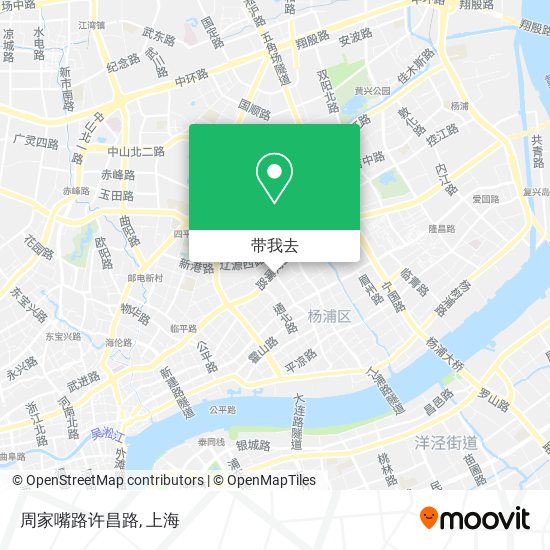 周家嘴路许昌路地图