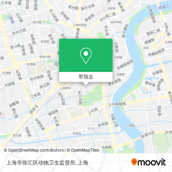 上海市徐汇区动物卫生监督所地图