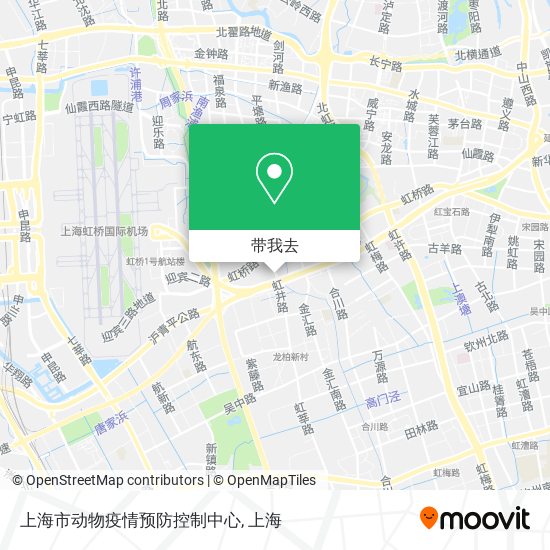 上海市动物疫情预防控制中心地图