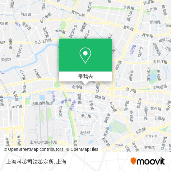 上海科鉴司法鉴定所地图