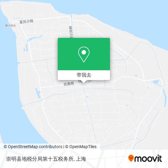 崇明县地税分局第十五税务所地图