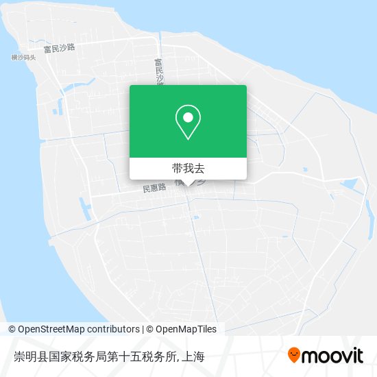 崇明县国家税务局第十五税务所地图