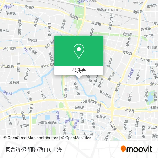 同普路/泾阳路(路口)地图
