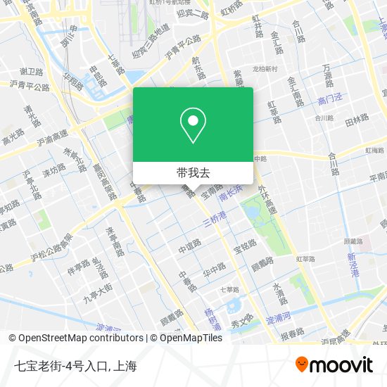 七宝老街-4号入口地图