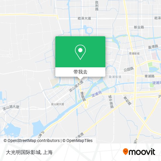 大光明国际影城地图