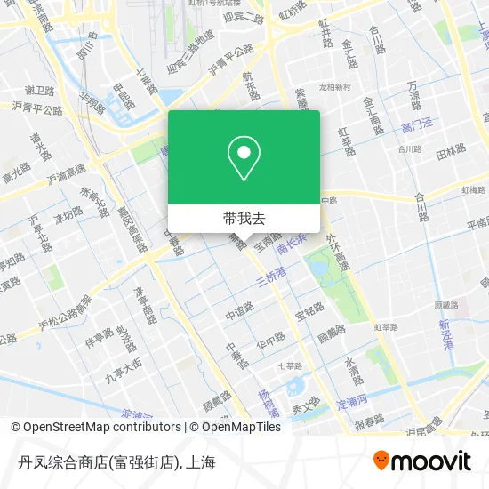 丹凤综合商店(富强街店)地图