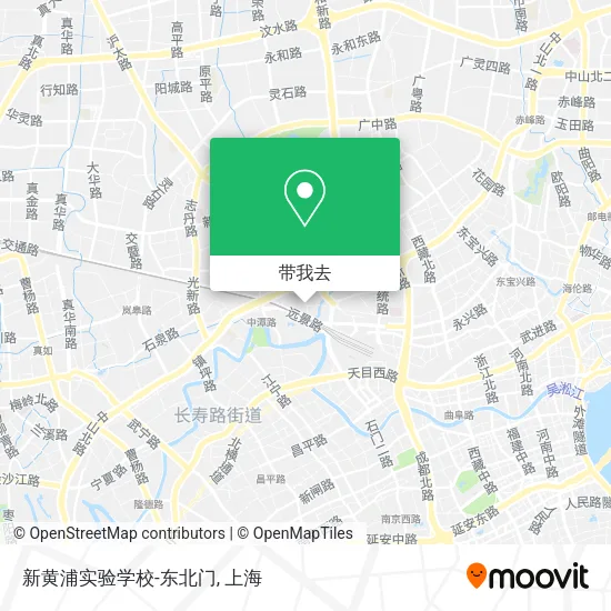 新黄浦实验学校-东北门地图