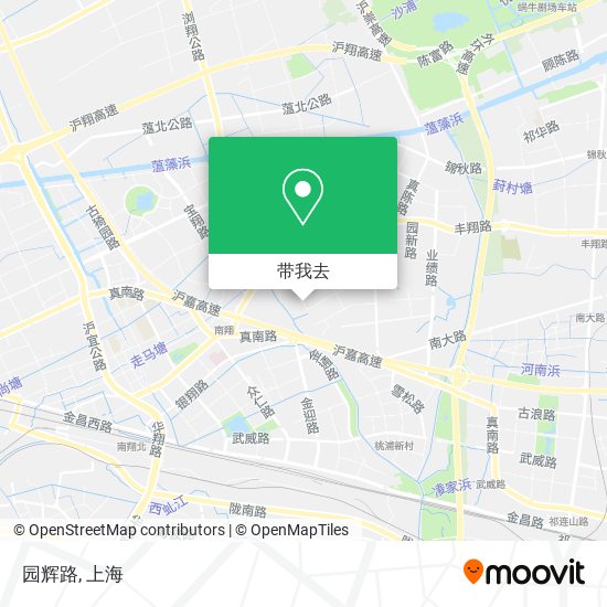 园辉路地图