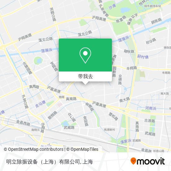 明立除振设备（上海）有限公司地图