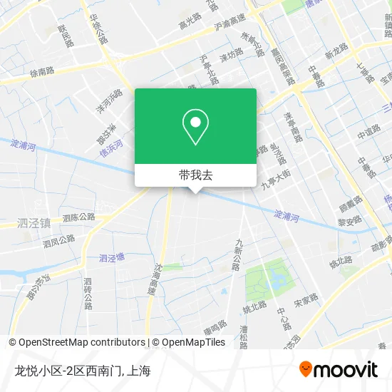 龙悦小区-2区西南门地图