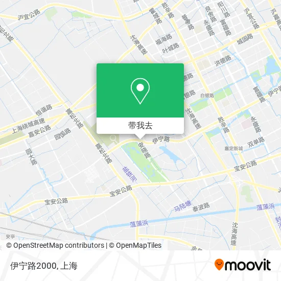 伊宁路2000地图
