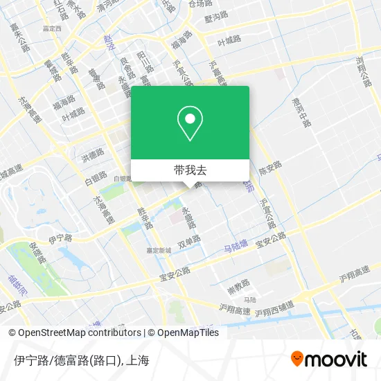 伊宁路/德富路(路口)地图