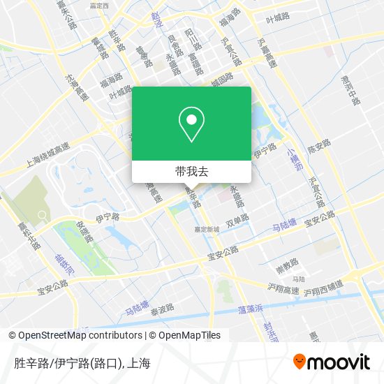 胜辛路/伊宁路(路口)地图