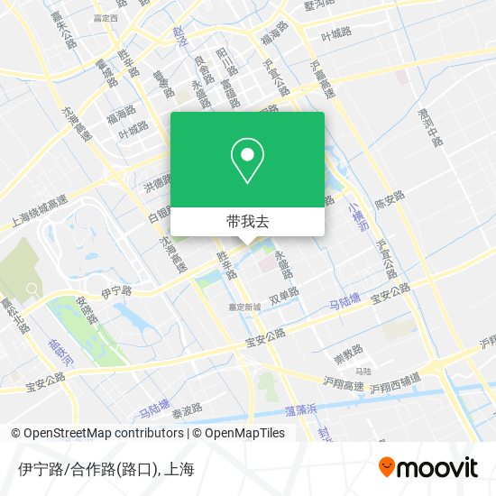 伊宁路/合作路(路口)地图
