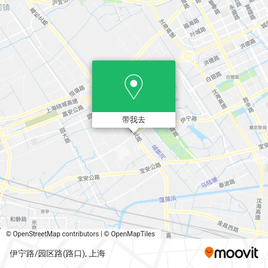 伊宁路/园区路(路口)地图
