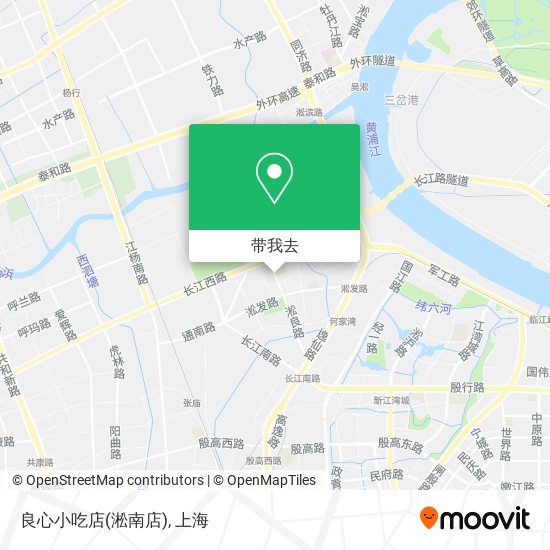 良心小吃店(淞南店)地图
