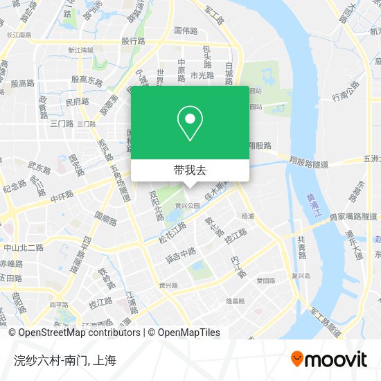 浣纱六村-南门地图