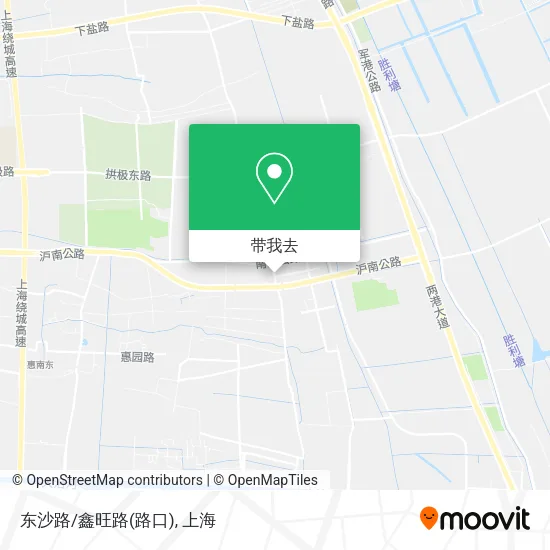 东沙路/鑫旺路(路口)地图