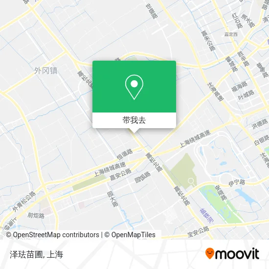 泽珐苗圃地图