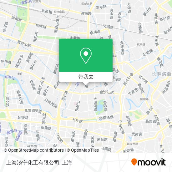 上海淡宁化工有限公司地图