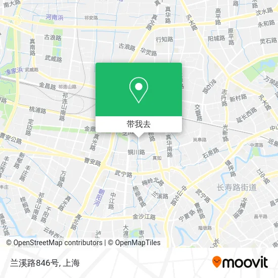 兰溪路846号地图