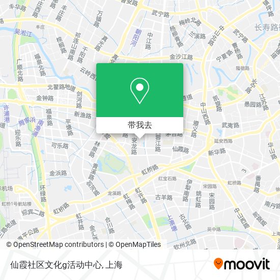 仙霞社区文化g活动中心地图