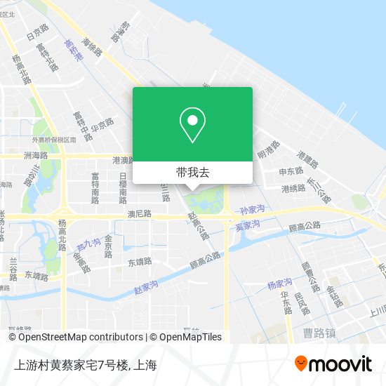 上游村黄蔡家宅7号楼地图