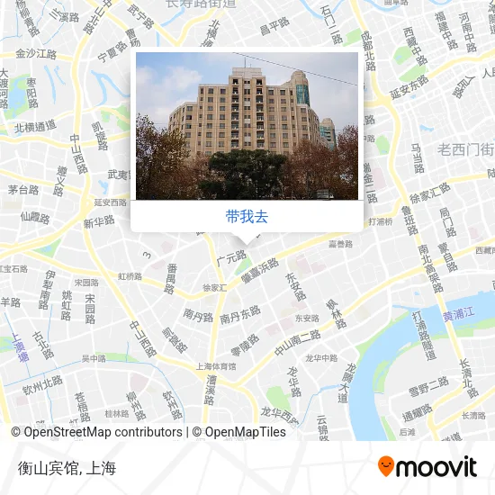 衡山宾馆地图