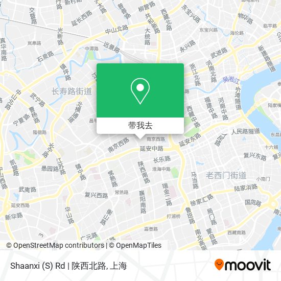 Shaanxi (S) Rd | 陕西北路地图