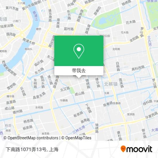 下南路1071弄13号地图