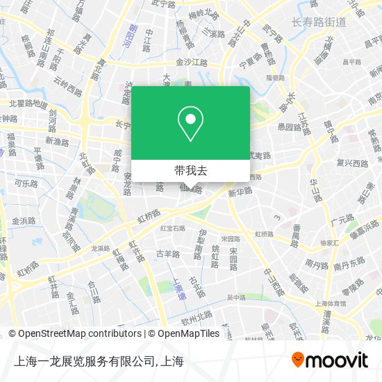 上海一龙展览服务有限公司地图