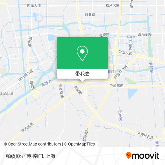 帕缇欧香苑-南门地图