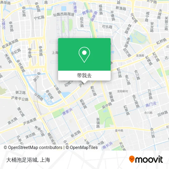 大桶泡足浴城地图