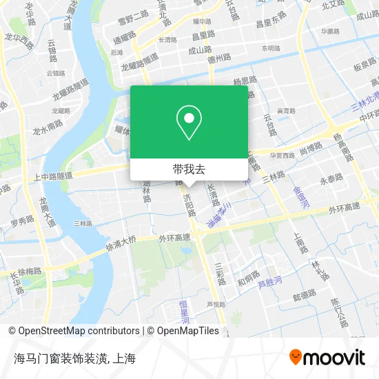 海马门窗装饰装潢地图