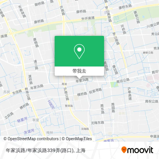 年家浜路/年家浜路339弄(路口)地图