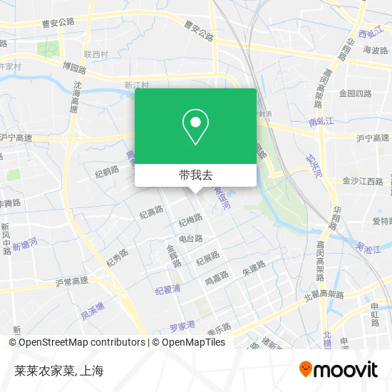 莱莱农家菜地图