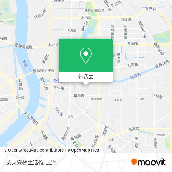 莱莱宠物生活馆地图