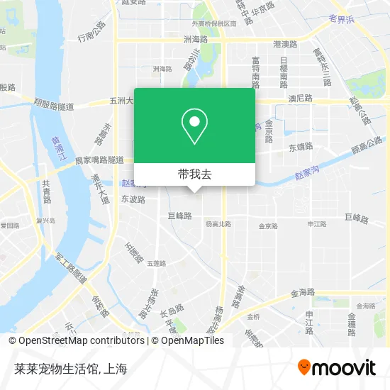 莱莱宠物生活馆地图