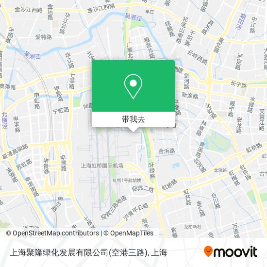 上海聚隆绿化发展有限公司(空港三路)地图