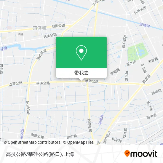 高技公路/莘砖公路(路口)地图