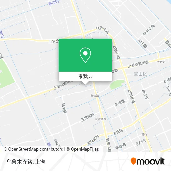 乌鲁木齐路地图