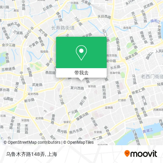 乌鲁木齐路148弄地图