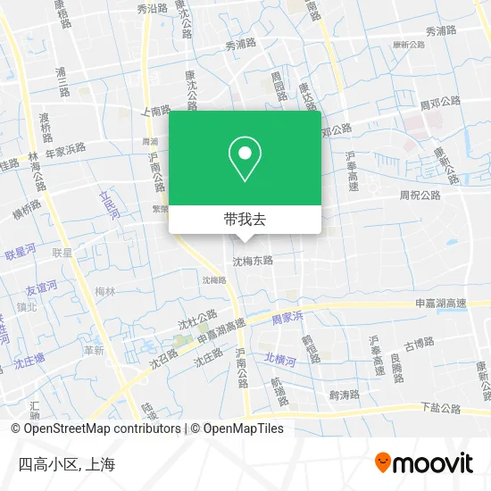 四高小区地图