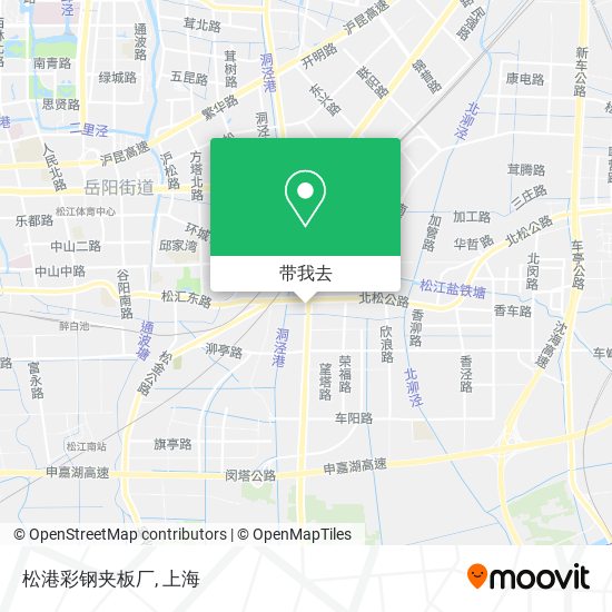 松港彩钢夹板厂地图