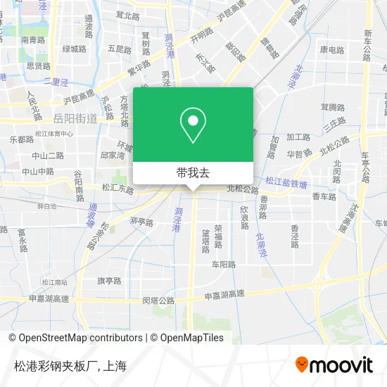 松港彩钢夹板厂地图