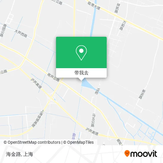海金路地图