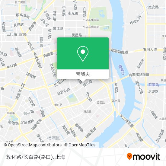 敦化路/长白路(路口)地图