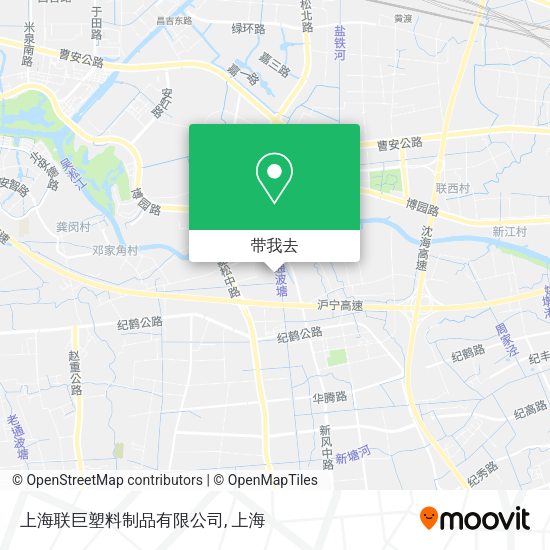 上海联巨塑料制品有限公司地图