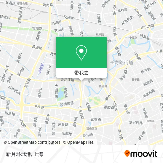 新月环球港地图