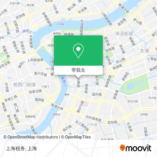 上海税务地图